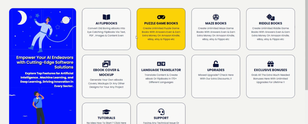 PuzzleBooks AI